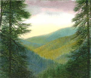 Nature's Valley - Watercolor