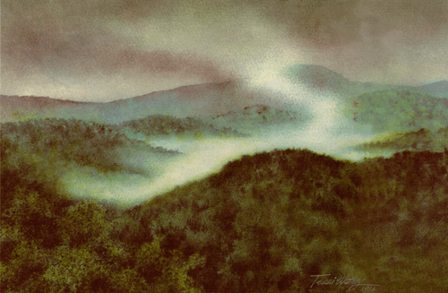 Summer Silence - Watercolor